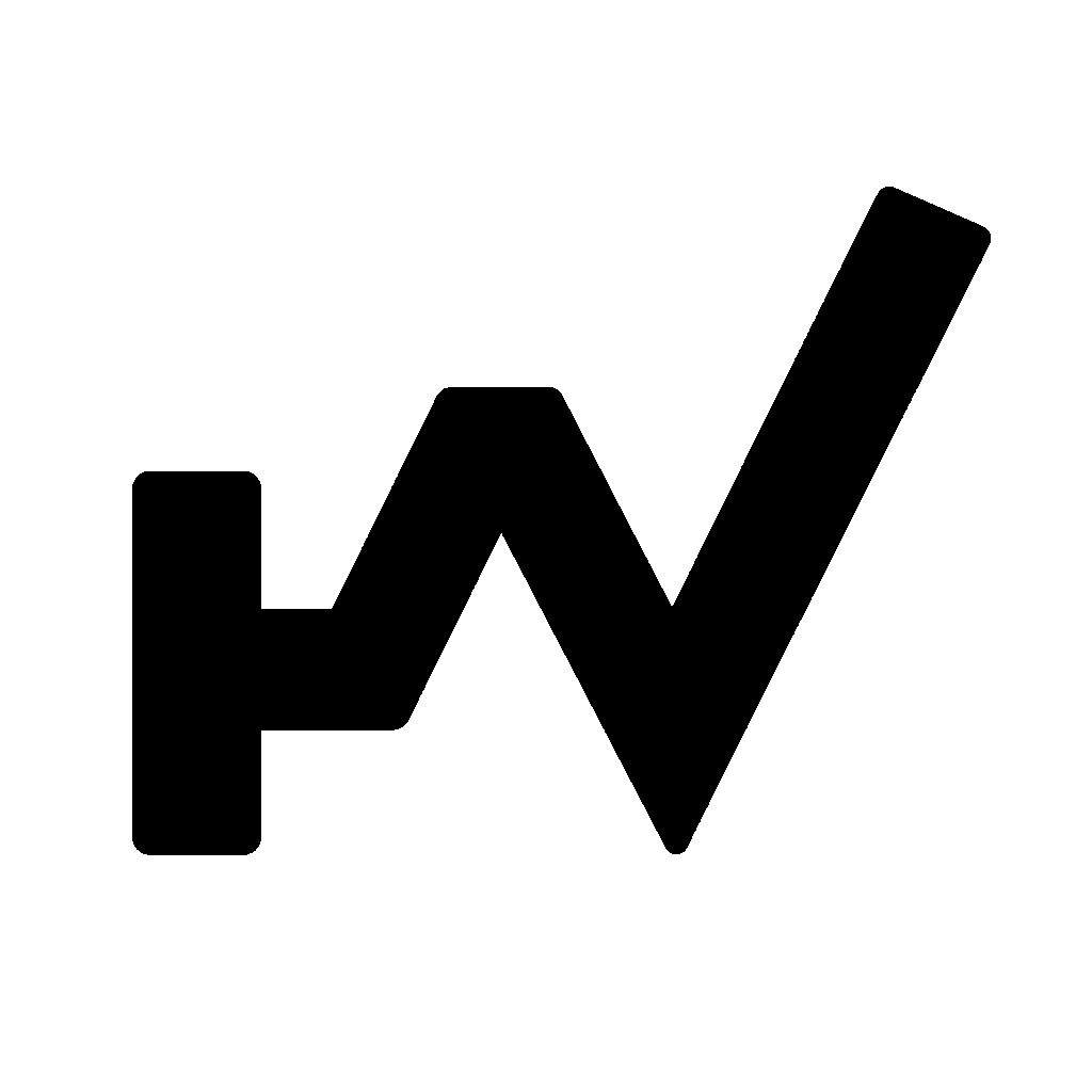 Black transparent mark